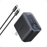 Anker Nano 70W Cargador Tipo C de 3 Puertos con Carga Rápida