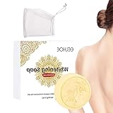 Hautaufhellende Seife | Knöchelaufhellende Seife | Für dunkle Knie, Knöchel, spendet Feuchtigkeit...