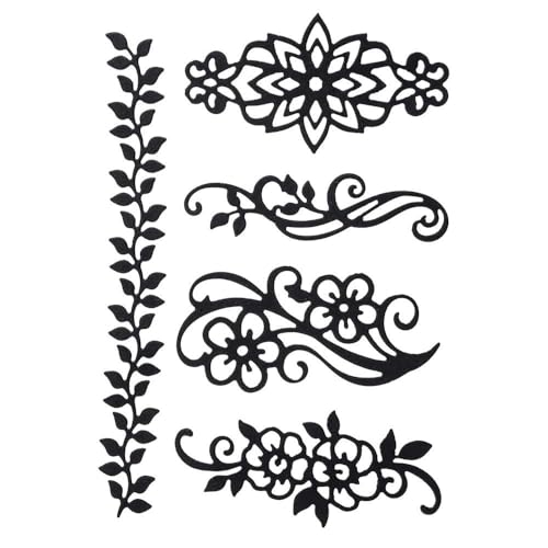 La Mejor Lista de Adornos troquelados favoritos de las personas. 41 Ideen mit Herz Plantillas de troquelado | adornos | 5 piezas