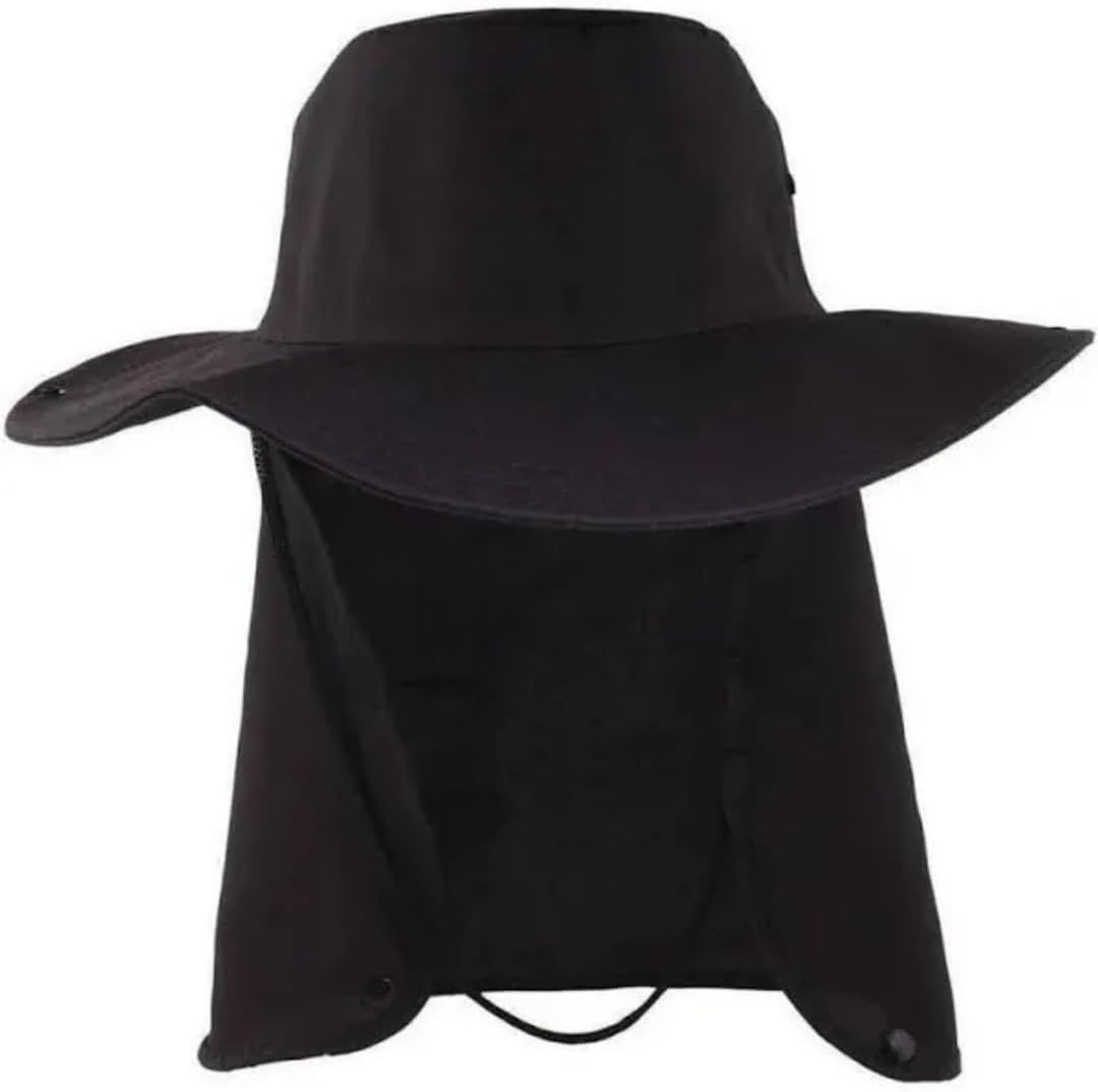 Chapéu Pesca infantil menino Com Proteção Pescoço Australiano Proteção (BR, Idade, 2 Anos, 6 Anos, azul)