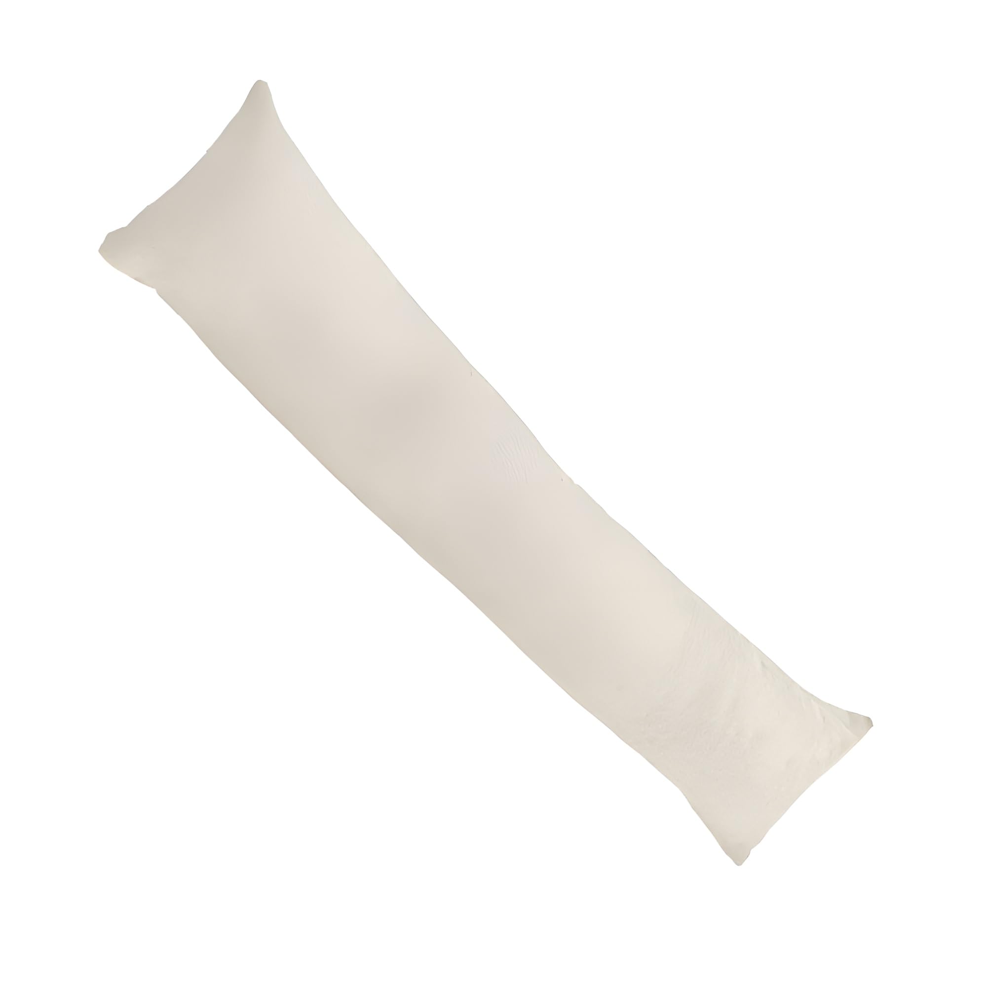 Nod off Plain Fabric Draft Excluder for Doors, Decorative Door or Window Draft Guard – Energy Saver (Cream, Set of 1)