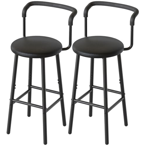 YATINEY Juego de 2 Taburetes de Bar Taburetes