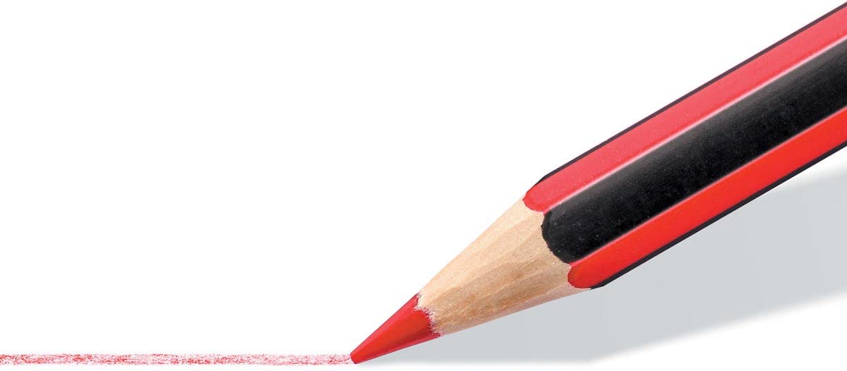 STAEDTLER Noris Colour Buntstifte, mehrfarbig, 3 Stück