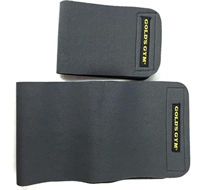 Gold's Gym Upper Arm & Thigh Slimmer Kit (4-piece Kit) Adjusts to Fit Most Sizes - Lose Excess Water Weight Fast & Easy