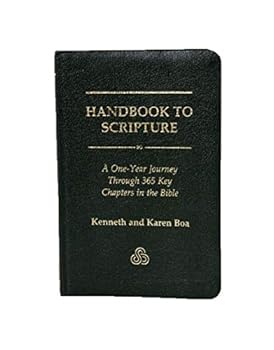 Leather Bound Handbook to Scripture: A One-Year Journey Through 365 Key Chapters in the Bible Book