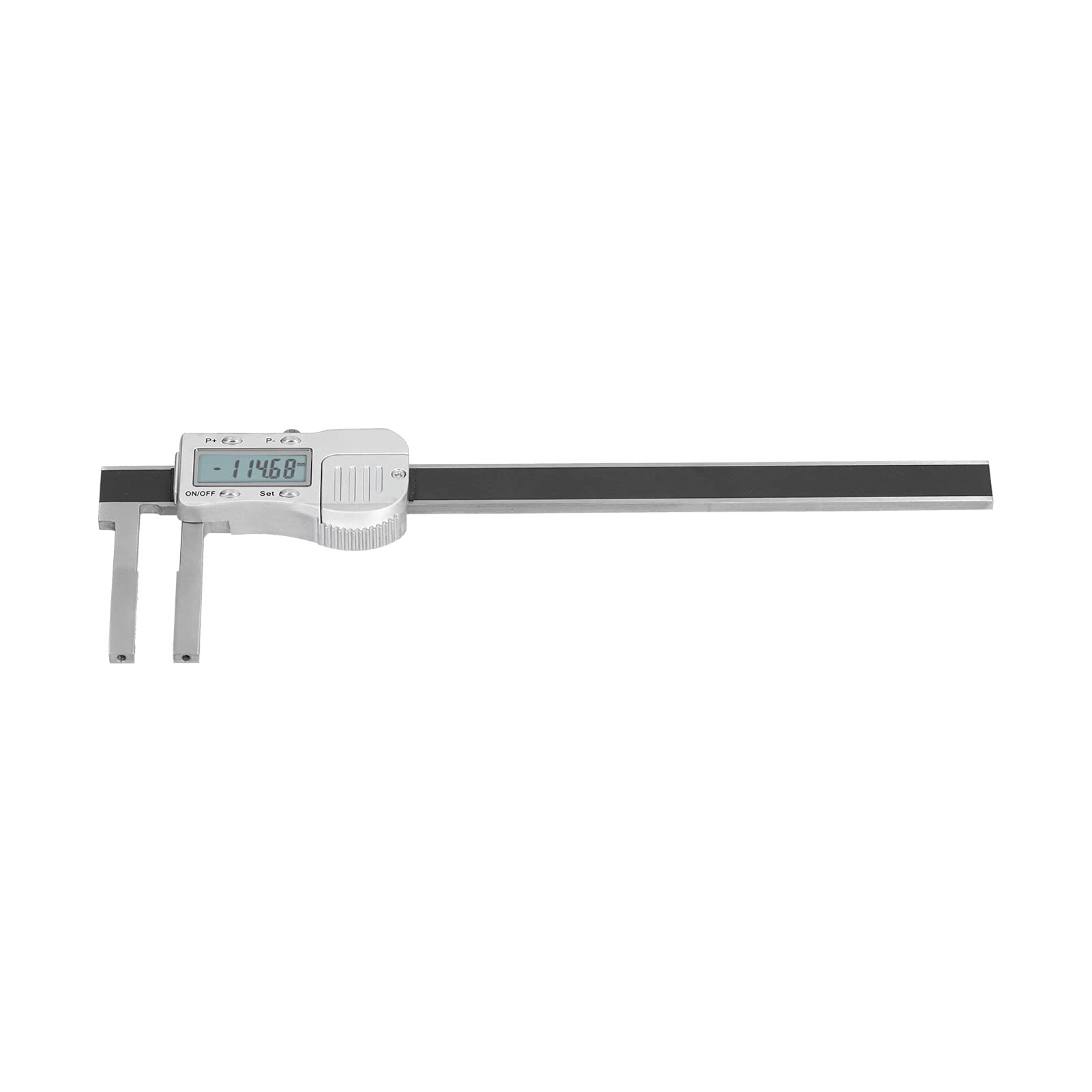 FTVOGUE Elektroniczna Suwmiarka Cyfrowa Suwmiarka Cyfrowa ze Stali Nierdzewnej 0 do 150 Mm 0,01 Mm Duży Wyświetlacz LCD z 4 Zestawami Sond dla Przemysłowych Mechaników Pomiarowych
