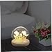 MERRYHAPY DIY Tulip Night Light Kit Craft Tools for Flower Table Lamp Soft Bedroom Night Lamp