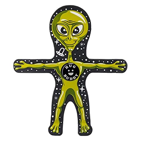 Hug Buddy Alien Air Vent Car Phone Holder, Adjustable, Universal Fit, Cell Phone Mount Compatible with iPhone, Samsung Galaxy, LG, Google, Nexus 5X, Moto, Black and Other Smartphones Cover