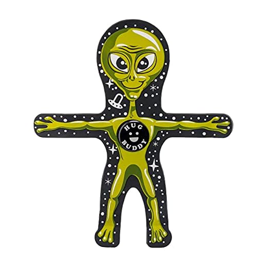 Hug Buddy Air Vent Universal Car Cell Phone Holder, Adjustable, Mount Compatible with iPhone, Samsung Galaxy, LG, Google, Nexus 5X, and Most Smartphones, Alien