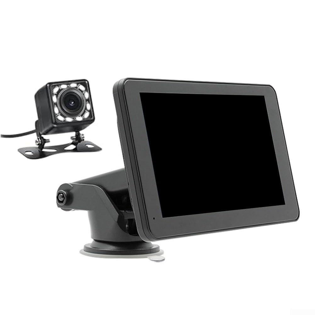 Lettore MP5 portatile da 7 pollici con video di retromarcia HD wireless per CARPLAY e per ANDROID Auto 2.5D IPS Schermo 5.4 WiFi6 Altoparlante incorporato per cruscotto del veicolo