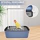 KUWUNG Vogeldusche Wellensittich, Vogel Badewanne, Vogelduschkabine automatische Vogelbadewanne - Automatischer, Betriebene Lovebirds Bath Fountain Pet Cage Accessoires Für Innenbad