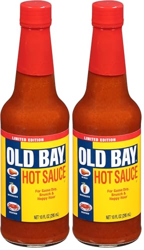 OLD BAY Hot Sauce, 10 fl oz (Pack of 2)