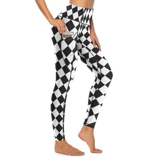 Pantalon de yoga avec poches imprimé pour sculpter la silhouette