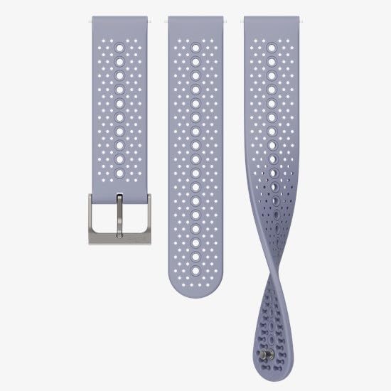 SUUNTO スント 交換用バンド シリコンストラップ 22MM ATHLETIC 1 MIST BLUE S+M(SUUNTO VERTICAL,SUUNTO 9 PEAK PRO,SUUNTO 9 PEAK,SUUNTO 5 PEAK対応)