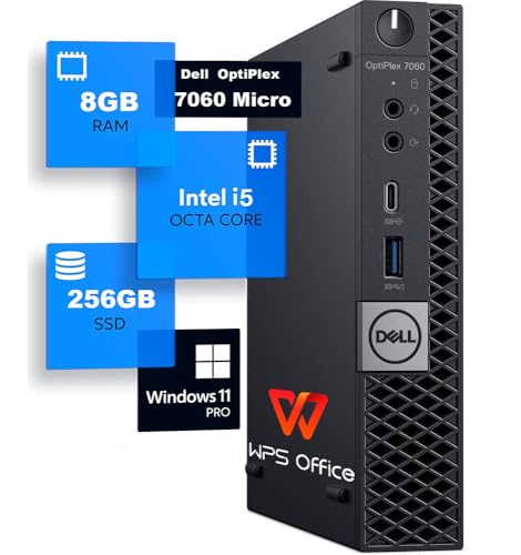 �y�����ςݕi�z Dell ���~�jPC OptiPlex 7060 Micro Intel �攪����Core i5/ RAM:DDR4 8GB/����SSD:256GB/ �É���/4K HDR�Ή�/DP//Type-C/�ȃX�y�[�X���^pc���y�ʖL�x�ȃC���^�[�t