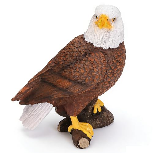 Figura Decorativa Águila Calva de Resina 6.3 pulgadas miniatura 1