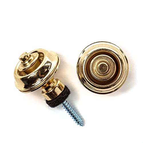 image for JIM DUNLOP Straplok® Traditional Strap Retainer System, Brass