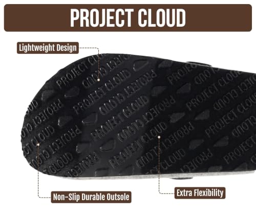 Image of 100% Genuine Leather Slip-on Footbed Clogs for Women - Fall Shoes for Women