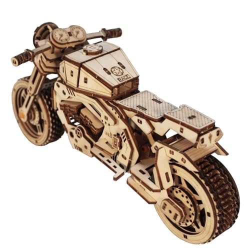 Rompecabezas Puzzle 3D Kit de manualidades Adultes Maquette de motocicleta à Monter Cadeaux Originaux pour Homme