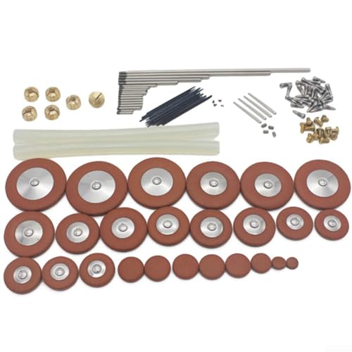 Kit de reparación de saxofo alto, 18 x 12 cm, piezas de repuesto con tornillos metálicos y resortes para herramientas de mantenimiento DIY para músicos y entusiastas de la reparación