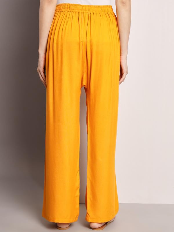 Image of Soft Colors Women Regular Fit Pocket Palazzo