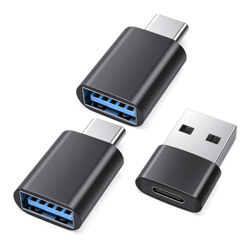 WEGONEXUS USB to USB Adapters, USB A to C Adapter (2-Pack) & USB C to A Adapter (1-Pack), Fast Charging & Data Transfer, USB Converter Kit for Desktop, Smartphone, Tablet, Laptop, Webcam - image 1
