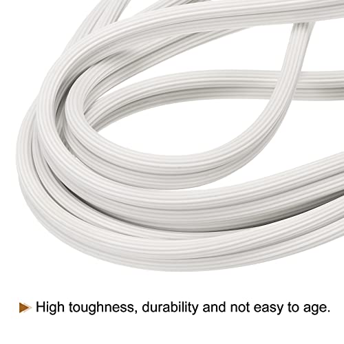 uxcell Screen Spline, 15M/49.21Ft Silicone Sealing Strip Window Screen Retainer, 5mm OD White by uxcell - Used condition - Image 4