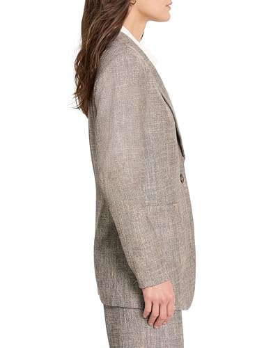 NIC+ZOE Women's Tweed Boyfriend Blazer3