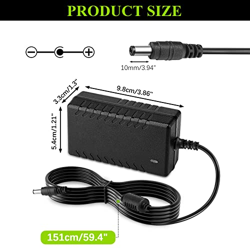 Facmogu DC 12V 3A Power Supply Adapter, AC 100-240V to DC 12Volt Wall Plug by Facmogu - Used condition - Image 7