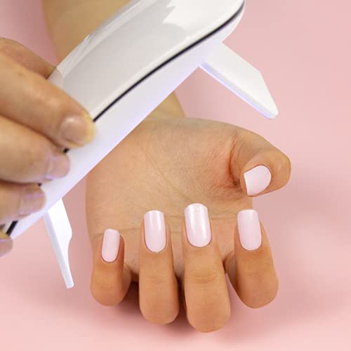 Full Wraps Nagellack Aufkleber, 20 Stück Gel Nagel Wraps einfarbig, wasserdichte Gel-Nagel-Aufkleber, Nagelaufkleber All… – Bild 5