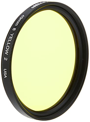 Filtro Amarillo 8 soluciona la falta de contraste en paisajes y nubes borrosas de 49mm