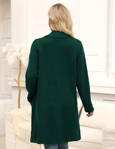 Image of CiCiBird Women Fall Long Cardigan Sweater Trendy Knit Jacket Coat Dressy Blazer Coatigan
