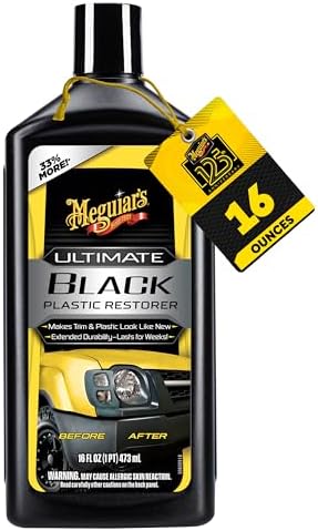 Meguiar's Ultimate Black Plastic Restorer - 473 ml.