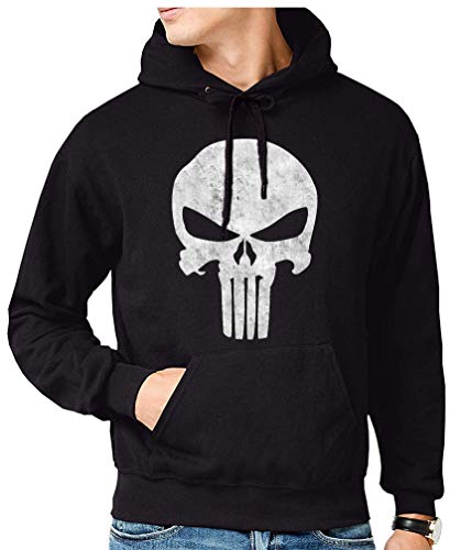 the Fan Tee Sudadera de Hombre Punisher Castigador Comic 002 XL