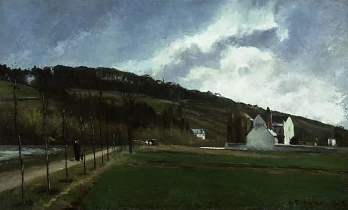 Peinture Poster Impression Tableaux Pissarro pour salon moderne