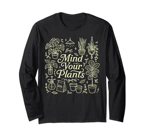 Cute Doodles, Gardener Lover, Mind Your Plants ����T�V���c