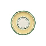 Villeroy und Boch French Garden Fleurence Untertasse, 17 cm, Premium Porzellan, Weiß/Bunt