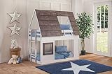 Ti Amo Dream Lodge Bunk Bed, Multi-Color