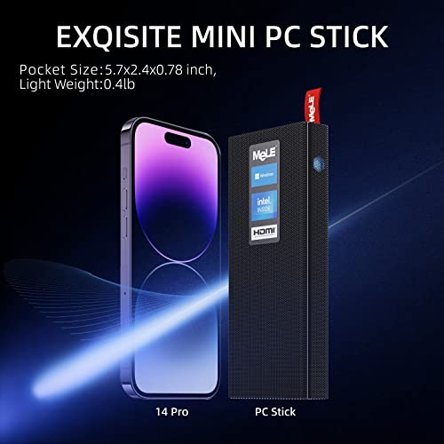 Mele Mini Pc, Pcg02 Pro Fanless Mini Computer Windows 11 Pro, Celeron J4125 8Gb 128Gb Mini Pc Stick, Micro Pc With Gigabit Ethernet,Hdmi 2.0,Wifi 5 #TOP5