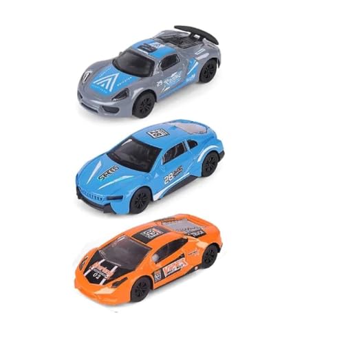 Image of Metal Super Cars | Race Car | Play for Kids Multicolor Pullback Speed Play Car | (Pack of 1) (Blue)