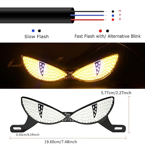 Kit de Iluminación LED Azul Universal para Placa Moto miniatura 6