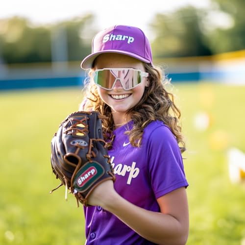 FEISEDY Kids Teens Baseball Polarized Sunglasses Lightweight Frame UV400 Sports Cycling Shades for Boys Girls B0190 — view 2