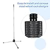 8 Pcs Mic Stand Adapter Microphone Adapter 5/8 Female to 3/8 Male 3/8 Female to 5/8 Male 5/8 Female to 1/4 Male 1/4 Female to 5/8 Male Screw Thread Adapter for Camera Tripod #4