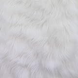 Faux Fake Fur Long Pile Luxury Shaggy/Craft, Sewing, Cosplay, Costume, Decorations / 60