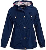 Limited Too Girls' Jacket - Lightweight Waterproof Anorak Raincoat with Hood and Cotton Lining, Size...