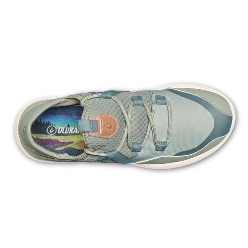 Image of OluKai Kawela Women's Golf Shoes, Spikeless Golf Shoes, Water & Stain Resistant, Leather Details & Easy Slip On, All-Day Comfort & Lightweight