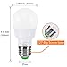 immagine 4Lampadina Colorata LED, Equivalente 40W, E27 12 Colore RGB 5 Watt Bianco Caldo (2700K) Edison Telecomando (Confezione da 4)