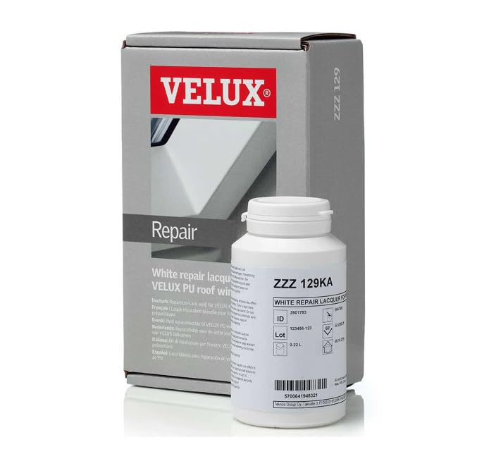 VELUX Original Reparatur-Lack weiß Kunststofffenster ZZZ 129KA