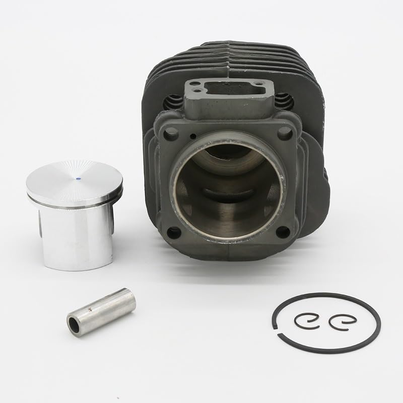 Części ogrodowe Otwór 48MM 50MM i 52MM zestaw cylindrów Poston pasuje do HUSQVARNA 61 268 272 272K 272XP części silnika piły łańcuchowej 503758172 narzędzia Części ogrodowe (Color : HUS268 50MM)