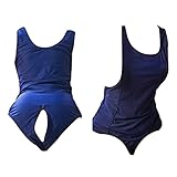 【ぴゅありぼん】大きいサイズ XL 股下 ファスナー オープン 旧スク水 スクール水着 男の娘 メンズ対応サイズ TOKYO GOODS MARKET